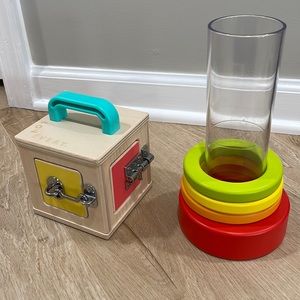 Lovevery Lock Box and Ring Drop